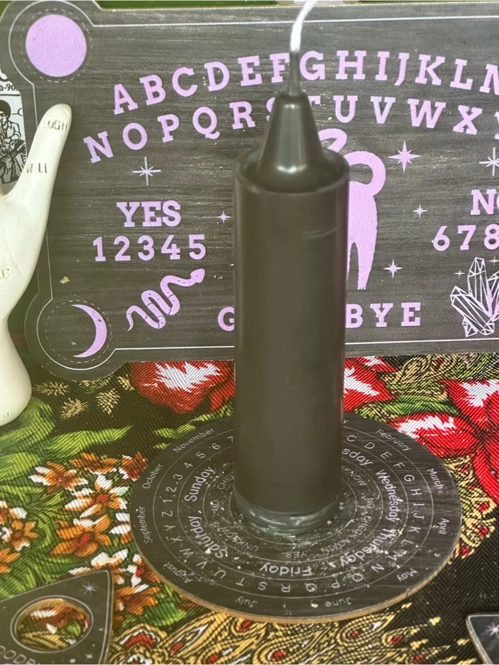 Black Jumbo Spell Candle